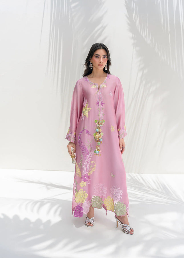 ETHNIC*_SILK EMBROIDERED 2PC unstitched